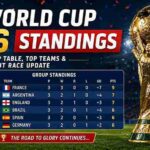 FIFA World Cup 2026 Standings