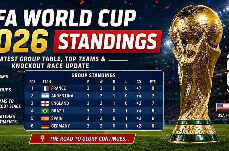 FIFA World Cup 2026 Standings