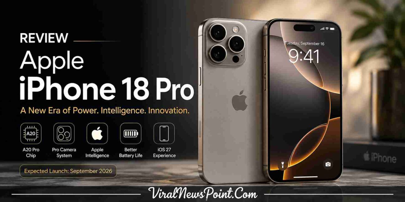 Apple iPhone 18 Pro Review