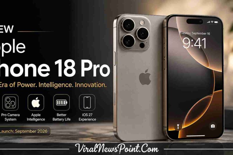 Apple iPhone 18 Pro Review: Price, Specifications, AI Features