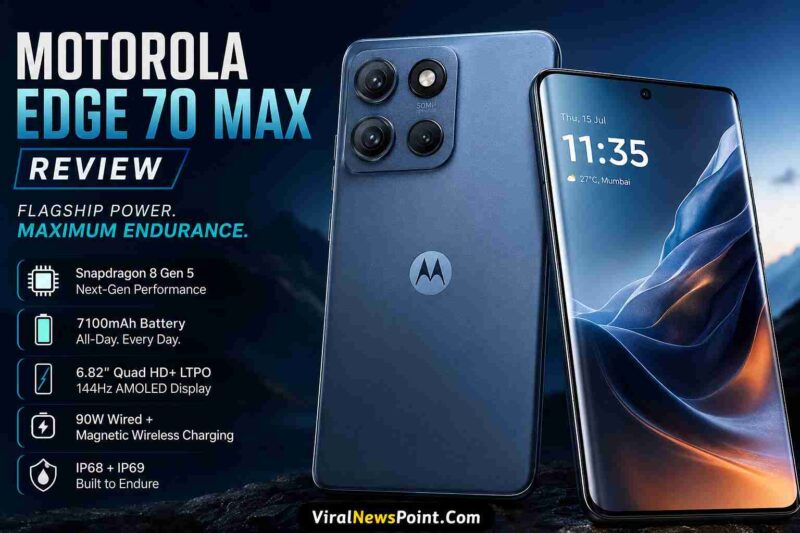 Motorola Edge 70 Max Review
