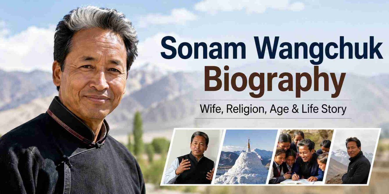 Sonam Wangchuk Biography Wife, Religion, Age & Life Story