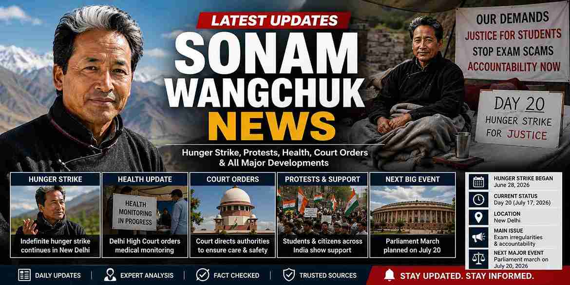 Sonam Wangchuk News