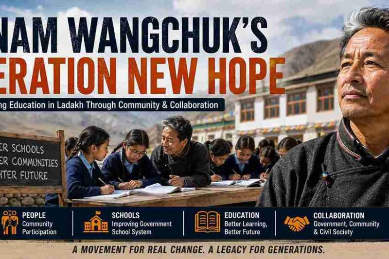 Sonam Wangchuk Operation New Hope