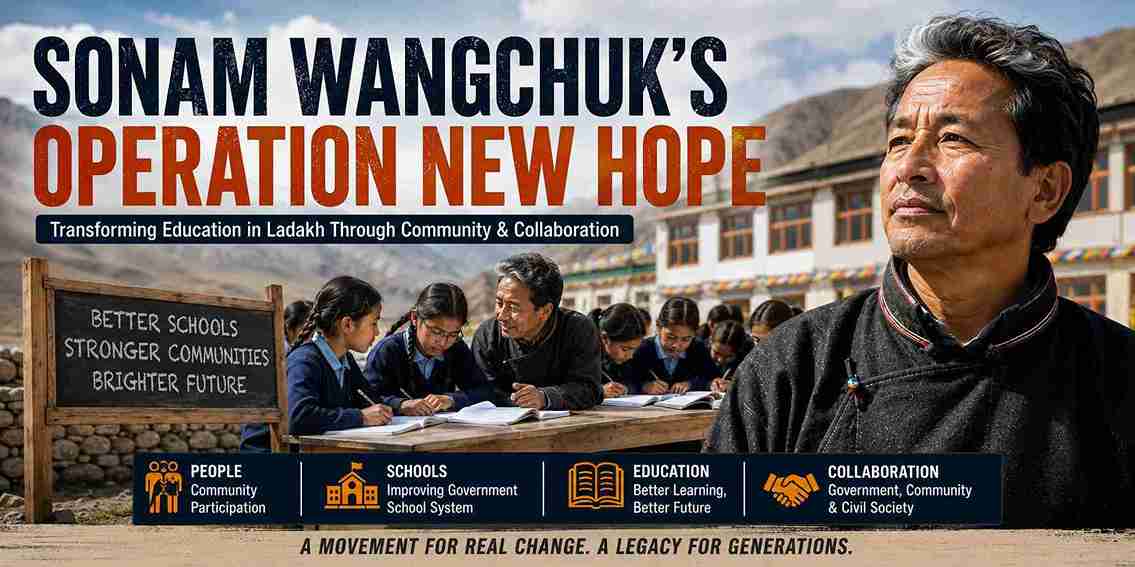 Sonam Wangchuk Operation New Hope